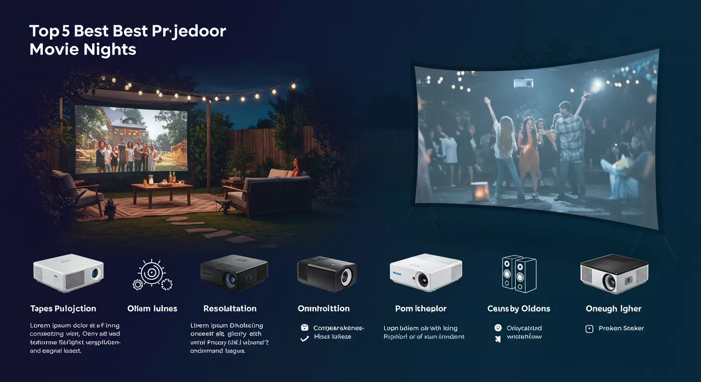 Best Projectors for Outdoor Movie Nights in 2025