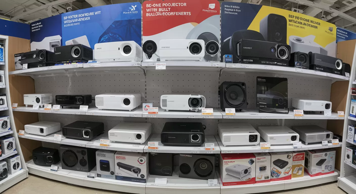 Best Projectors with Built-In Speakers for All-in-One Use